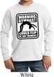 Kids Gymnast Shirt Warning Gymnast Long Sleeve Tee T-Shirt