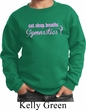 Kids Gymnast Sweatshirt Eat Sleep Breathe Gymnastics Sweat Shirt