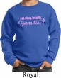 Kids Gymnast Sweatshirt Eat Sleep Breathe Gymnastics Sweat Shirt