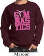 Kids Gymnast Sweatshirt Gymnastics Text Sweat Shirt