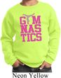 Kids Gymnast Sweatshirt Gymnastics Text Sweat Shirt