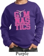 Kids Gymnast Sweatshirt Gymnastics Text Sweat Shirt