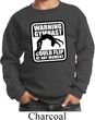 Kids Gymnast Sweatshirt Warning Gymnast Sweat Shirt
