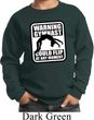 Kids Gymnast Sweatshirt Warning Gymnast Sweat Shirt
