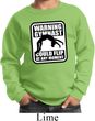 Kids Gymnast Sweatshirt Warning Gymnast Sweat Shirt