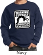 Kids Gymnast Sweatshirt Warning Gymnast Sweat Shirt