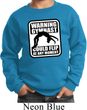 Kids Gymnast Sweatshirt Warning Gymnast Sweat Shirt