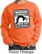Kids Gymnast Sweatshirt Warning Gymnast Sweat Shirt