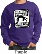 Kids Gymnast Sweatshirt Warning Gymnast Sweat Shirt