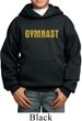 Kids Gymnastics Hoodie Gold Shimmer Gymnast Hoody