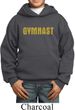 Kids Gymnastics Hoodie Gold Shimmer Gymnast Hoody
