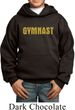Kids Gymnastics Hoodie Gold Shimmer Gymnast Hoody