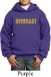 Kids Gymnastics Hoodie Gold Shimmer Gymnast Hoody