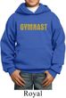 Kids Gymnastics Hoodie Gold Shimmer Gymnast Hoody