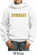 Kids Gymnastics Hoodie Gold Shimmer Gymnast Hoody