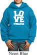 Kids Gymnastics Hoodie Love Gymnastics Hoody