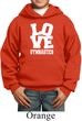 Kids Gymnastics Hoodie Love Gymnastics Hoody