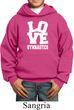 Kids Gymnastics Hoodie Love Gymnastics Hoody