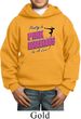 Kids Gymnastics Hoodie Pretty in Pink Dangerous in a Leo Hoody