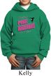 Kids Gymnastics Hoodie Pretty in Pink Dangerous in a Leo Hoody