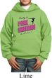 Kids Gymnastics Hoodie Pretty in Pink Dangerous in a Leo Hoody