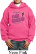 Kids Gymnastics Hoodie Pretty in Pink Dangerous in a Leo Hoody