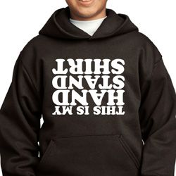 Kids Gymnastics Hoodie This Is My Handstand Shirt Hoody