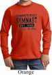 Kids Gymnastics Shirt Competitive Gymnast Long Sleeve Tee T-Shirt
