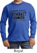 Kids Gymnastics Shirt Competitive Gymnast Long Sleeve Tee T-Shirt