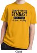 Kids Gymnastics Shirt Competitive Gymnast Moisture Wicking Tee T-Shirt
