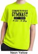 Kids Gymnastics Shirt Competitive Gymnast Moisture Wicking Tee T-Shirt