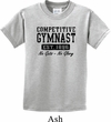 Kids Gymnastics Shirt Competitive Gymnast Tee T-Shirt