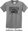 Kids Gymnastics Shirt Competitive Gymnast Tee T-Shirt