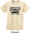 Kids Gymnastics Shirt Competitive Gymnast Tee T-Shirt