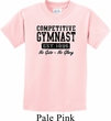 Kids Gymnastics Shirt Competitive Gymnast Tee T-Shirt