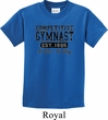Kids Gymnastics Shirt Competitive Gymnast Tee T-Shirt