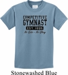 Kids Gymnastics Shirt Competitive Gymnast Tee T-Shirt