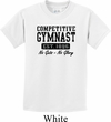 Kids Gymnastics Shirt Competitive Gymnast Tee T-Shirt
