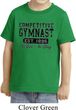 Kids Gymnastics Shirt Competitive Gymnast Toddler Tee T-Shirt