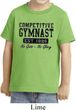 Kids Gymnastics Shirt Competitive Gymnast Toddler Tee T-Shirt
