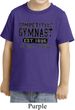 Kids Gymnastics Shirt Competitive Gymnast Toddler Tee T-Shirt