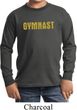 Kids Gymnastics Shirt Gold Shimmer Gymnast Long Sleeve Tee T-Shirt