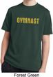 Kids Gymnastics Shirt Gold Shimmer Gymnast Moisture Wicking T-Shirt