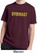 Kids Gymnastics Shirt Gold Shimmer Gymnast Moisture Wicking T-Shirt