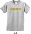 Kids Gymnastics Shirt Gold Shimmer Gymnast Tee T-Shirt