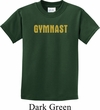 Kids Gymnastics Shirt Gold Shimmer Gymnast Tee T-Shirt