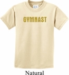 Kids Gymnastics Shirt Gold Shimmer Gymnast Tee T-Shirt