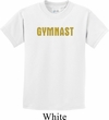Kids Gymnastics Shirt Gold Shimmer Gymnast Tee T-Shirt