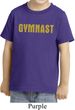 Kids Gymnastics Shirt Gold Shimmer Gymnast Toddler Tee T-Shirt