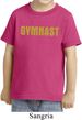 Kids Gymnastics Shirt Gold Shimmer Gymnast Toddler Tee T-Shirt